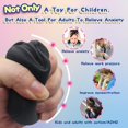 thumbnail image 5 of Squishy Fidget Sensorial Stress Human Face Toys para adultos Adolescentes Niños Descompresión Ansiedad Alivio Juguete Regalo divertido para cumpleaños Navidad Stocking Stuffer Regalo, 5 of 5