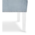 thumbnail image 5 of New Classic Furniture Vivian 19.25" Tufted Velvet Bench in Light Blue, 5 of 6