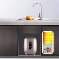 thumbnail image 5 of Mini Electric Tankless Instant Hot Water Heater with LCD Display 110V(Gold), 5 of 6