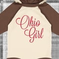 thumbnail image 4 of Inktastic Ohio Girl Boys or Girls Long Sleeve Baby Bodysuit, 4 of 5
