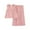 Pink, variant on ZACPNCV Toddler Girls Bow Tie Neck Halter Pleated Tank Top and Shorts Set Two Piece Summer Outfits for Kids Purple 6-7 Years