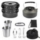 thumbnail image 2 of Utensilios de cocina al aire libre Sunnimix 1 Olla 1 sartén 1 Hervidor 2 tazas 1 tenedor 1 cuchillo, 2 of 8