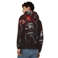 thumbnail image 5 of Saiise Five Nights At Freddy'S Mens Zip Up Hoodie Long Sleeve Full-zip Hooded Sweatshirt Pullover With Kangaroo Pocket S-3XL, 5 of 6