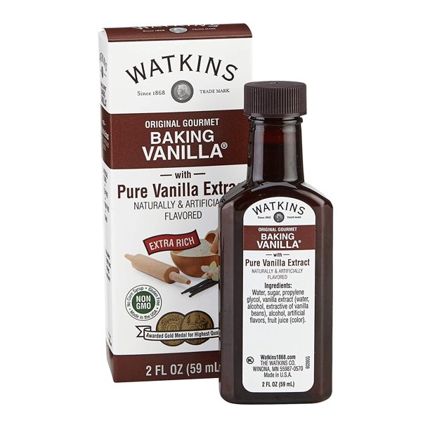 Watkins Original Gourmet Baking Vanilla with Pure Vanilla Extract, 2 Fl