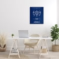 thumbnail image 3 of Stupell Industries Aerial Toy Blueprint Transportation Painting Gallery Wrapped Canvas Art Print Wall Art, 24 x 30, 3 of 8