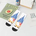 thumbnail image 7 of Fuzoiu Autumn Funny Gnomes Print Adult Socks, Crew Moisture-wicking Socks, Unisex Cushion Crew Socks,Casual Sports Ankle Socks, 7 of 7