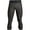 Carbon Heather (090)/Black, variant on Mens HeatGear Leggings Carbon Heather 090/Black X-Large