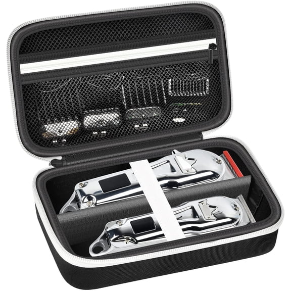 Case Compatible with Novah/for Ufree/for Limural/for SUPRENT Hair Clippers & Trimmer Kit. Cordless Barber Clipper Travel Storage Holder for T-Blade Outliner, Comb Guide and Accessories -Box Only