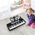 thumbnail image 4 of Gymax 37-Key Kids Piano Keyboard Toy Musical Electronic Instrument w/ Stool Black, 4 of 10