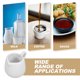 thumbnail image 4 of Juego de 4 mini jarras de leche, tazas para salsas y cremeras de cerámica con asa, 4 of 8
