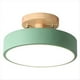 thumbnail image 1 of Luces de Techo LED Moderno Accesorio de Iluminación de Madera Nórdica Luminaria Interior Cocina Salón Dormitorio Baño, 1 of 8