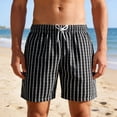 thumbnail image 3 of MuXiKeJi Clothes Men's 2 in 1 Swim Trunks with Compression Liner Beach Board Shorts with Pockets, 3 of 6