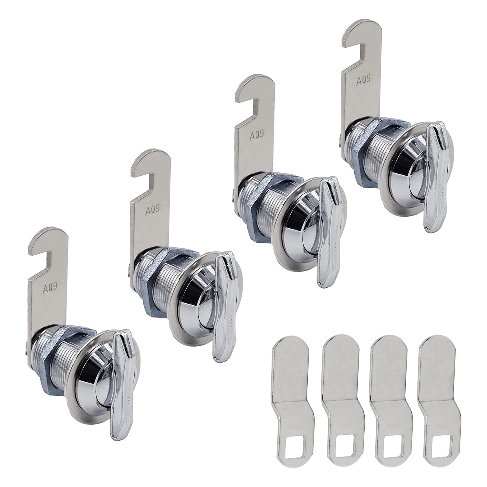 Tool Frees Cabinet Security Lock Thumb Operated Cams Lock Offset Cams Lock Secure Twist Lock for Compartments & Drawers