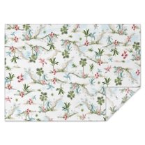 Tropical Plant Botanical Tablecloth,Wipeable Polyester Table Cover for Rectangle Tables,Durable Table Cloths Cute Tablecloths for Birthday Picnic Wedding Tea Party Decorations