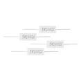 thumbnail image 1 of Cement resistor components 10Pcs Cement Resistor Power Resistance 5% Electronic Components 5W100R ANGGREK Otros, 1 of 8