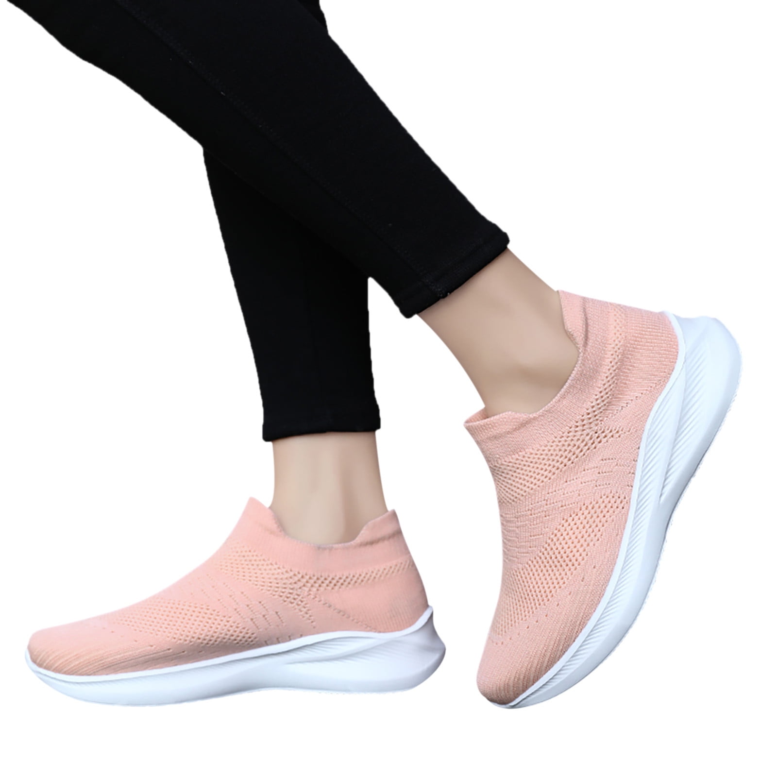 人気アイテム CAICJ98 Womens Running Shoes Slip on Shoes for Women 靴