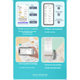 thumbnail image 2 of Label Maker Machine with Tape Portable Bluetooth Label Printer Inkless Labeler for Home Kitchen School Office, 2 of 10