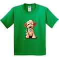 thumbnail image 3 of Inktastic Kiniart Mini Goldendoodle Youth T-Shirt, 3 of 5