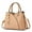 Khaki, variant on Womens Purses and Handbags Shoulder Bag Ladies Designer Satchel (Khaki)