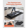 thumbnail image 3 of BENGPAOBA-Foldable Walking Pad Treadmill Mat - 1/4" Thick, 24" x 68" High-Density PVC Exercise Equipment Mat for Ellipticals - Waterproof, Non-Slip Floor Protector for Hardwood and Carpeted Home Gyms, 3 of 6
