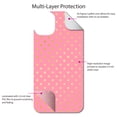 thumbnail image 4 of DistinctInk Custom SKIN / DECAL compatible with OtterBox Symmetry for iPhone 11 Pro (5.8" Screen) - Pink & Gold Polka Dot Pattern, 4 of 5