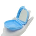 thumbnail image 3 of Unique Bargains 1 Set Braces Box with Brush Compact Braces Storage Box Blue, 3 of 5