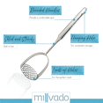 thumbnail image 3 of Trituradora de patatas Millvado de acero inoxidable para puré de patatas, 3 of 8
