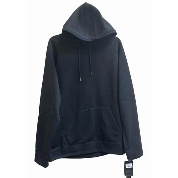 RBX Active Men's BLACK Fleece Lined Hoodie Sweatshirt, Medium