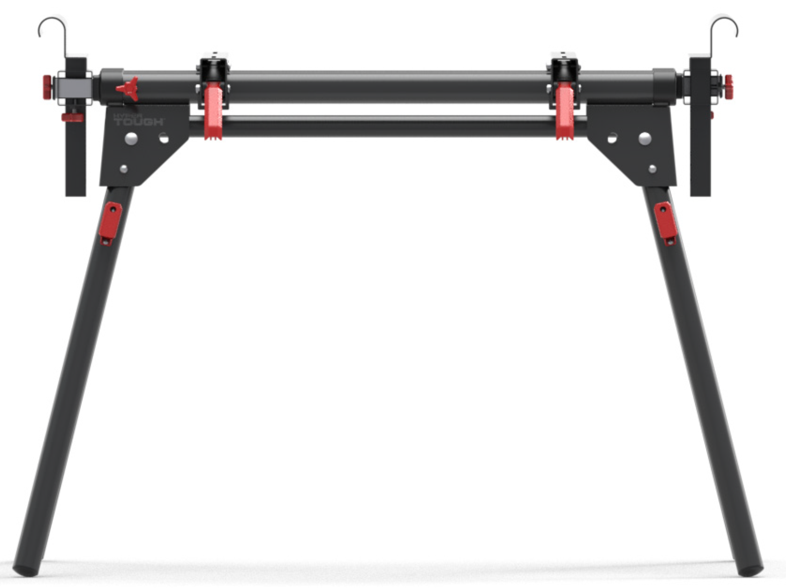 HYPER TOUGH HYPER STACK HEAVY DUTY 500-LB MITER SAW STAND, SUPPORTS 10′ BOARDS