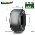 thumbnail image 4 of Set 2 YOSITiuu 13x6.5-6 Zero Turn Lawn Mower Utility Cart Turf Tires 13x6.5x6 /4 ply - 13207 …, 4 of 6