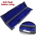 thumbnail image 5 of Boîte à Flûte 16 Trous, Boîte à Flûte en Cuir PU Portable, Étui de Rangement Protecteur pour Flûte 16 Trous, Cadeau Idéal pour Débutants, Joueurs de Flûte et Musiciens, 5 of 5