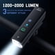 thumbnail image 2 of SoRider-luz de bicicleta BR 2000 AI, 1200 lúmenes, alto brillo, multifunción, luces delanteras de seguridad para ciclismo de montaña y carretera, 2 of 4