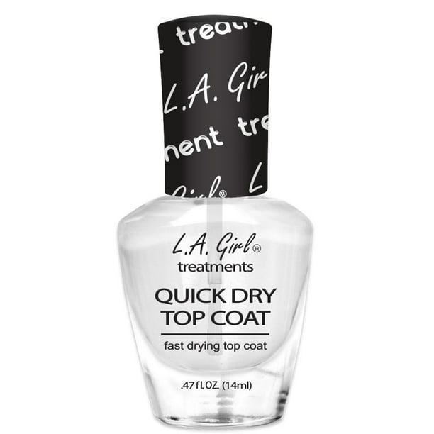 det er nytteløst Jeg tror, ​​jeg er syg Lavet til at huske LA Girl Nail Treatments - Quick Dry Top Coat - Option : Quick Dry Top Coat  (GNT7) - Walmart.com