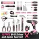 thumbnail image 2 of Kit de herramientas WORKPRO Pink con taladro inalámbrico de 20 V, 157 unidades, más bolsa, 2 of 9