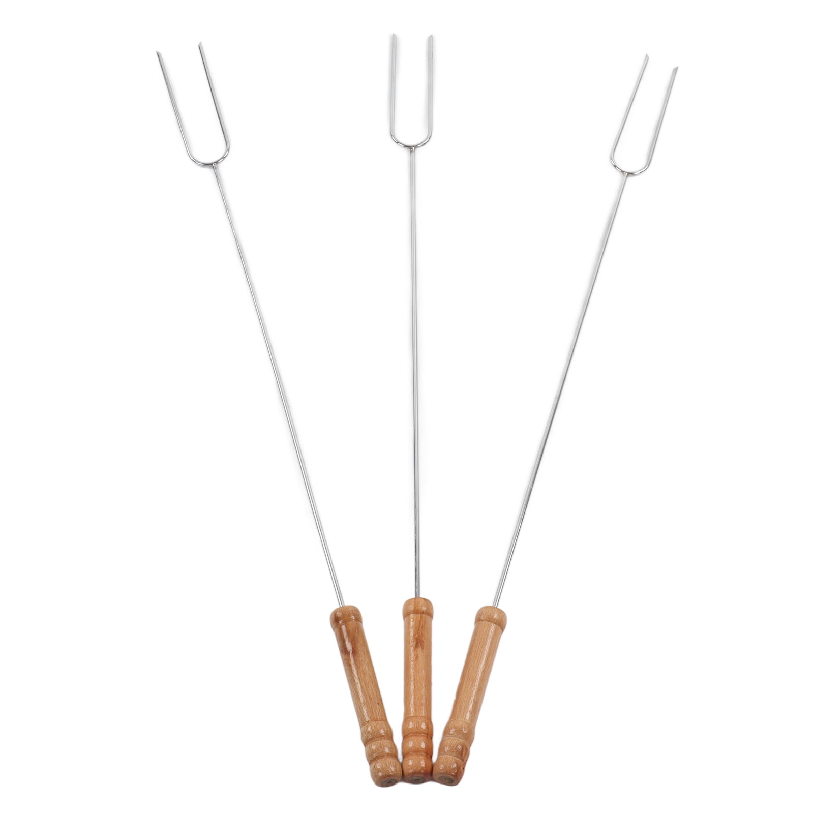 Barbecue Forks, Stainless Steel Lightweight Reusable Smore Sticks