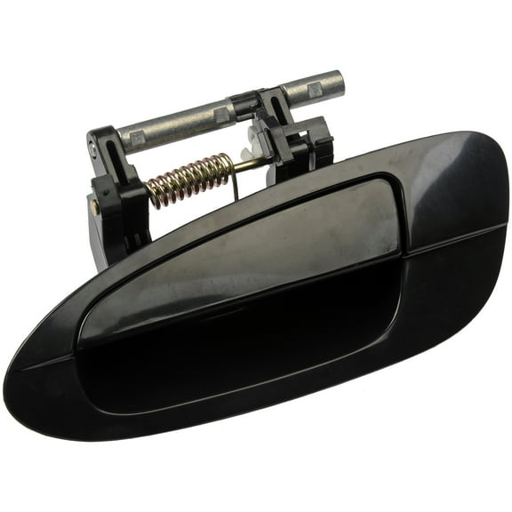 Dorman 80429 Rear Driver Side Exterior Door Handle for Specific Nissan Models, Smooth Black