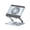 rotate-grey, variant on Portable Foldable Laptop Stand With Cooling Fan Adjustable Heights And 360 Rotations For 10 To 17.3Inch Notebook
