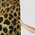 thumbnail image 3 of BCIIG Leopard Print Bathroom Decor Set with Hooks, Colorful Luxurious Graphic Print Polyester Fabric Fashion Shower Curtain, Waterproof Washable Curtain with Hooks 69x72, 3 of 7