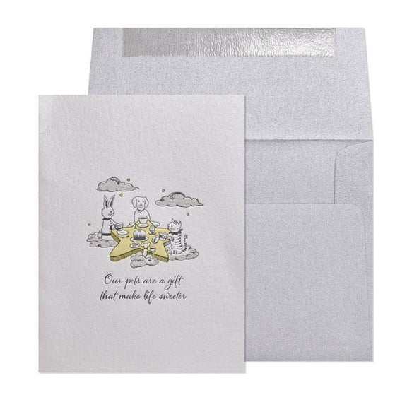 NIQUEA.D, Etched Pet Sympathy Card