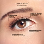 Kiss So Wispy False Eyelashes, Strip Lashes, Style 11, Black, 12mm, 5 Pairs