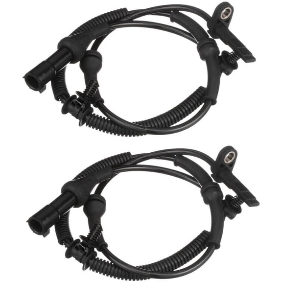 2PCS Rear Left Right Side ABS Wheel Speed Sensor Compatible With Ford Taurus 10-12 Explorer 11-12 Lincoln MKS 09-12 8A8Z2C190A ALS1882 5S12299