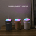 thumbnail image 3 of GJX Humidifier,1200mAh Battery Air Humidifier,Fine Mist Output Humidifiers for Bedroom,Pink, 3 of 5