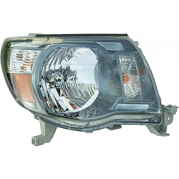 Headlight Compatible With 2005-2011 Toyota Tacoma Right Passenger Halogen With bulb(s)