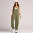 thumbnail image 5 of Fjuchai Womens Vest Knit Overalls Summer Cotton Casual Pants for Female Long Trousers S-XXL, 5 of 9