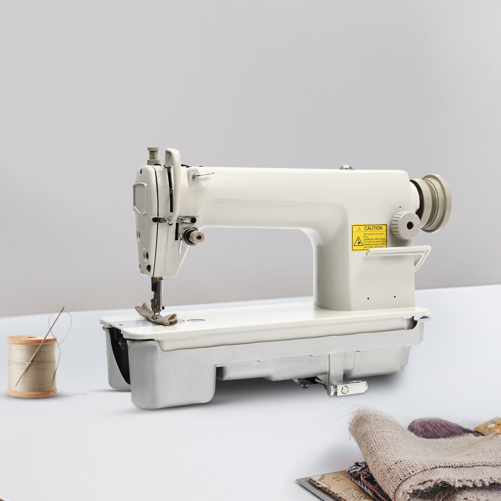 DDL-8700 Industrial Sewing Machine, Heavy Duty Industrial Straight Stitch Sewing Machine for fabrics multiple layers