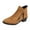 Brown, variant on GHSOHS Boots for Women Slip on Western Boots Ankle Booties Shoes Womens Shoes Casual Ladies Fashion Retro Leopard Pattern Suede Pointed Zipper Thick Heel Ankle Boots Western Cowgirl Boots,Size 40