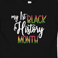 thumbnail image 4 of Inktastic My 1st Black History Month Boys or Girls Baby T-Shirt, 4 of 5