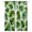 White, variant on Green Tropical Plants Blackout Curtains for Bedroom Living Room Darkening Curtains 63 Inches Long Summer Vintage Monstera Palm Leaves Window Curtain 2 Panels Set Window Treatment Drapes 42"x63"