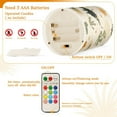 thumbnail image 5 of Yayeee Flameless Candles with Remote Flickering Battery Operated Multi Color Changing, Cowboy Pattern, 5 of 7