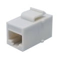 thumbnail image 2 of 10 pack Inline Coupler Keystone Jack RJ45 Female to Female Cat6/Cat5e White, 2 of 3